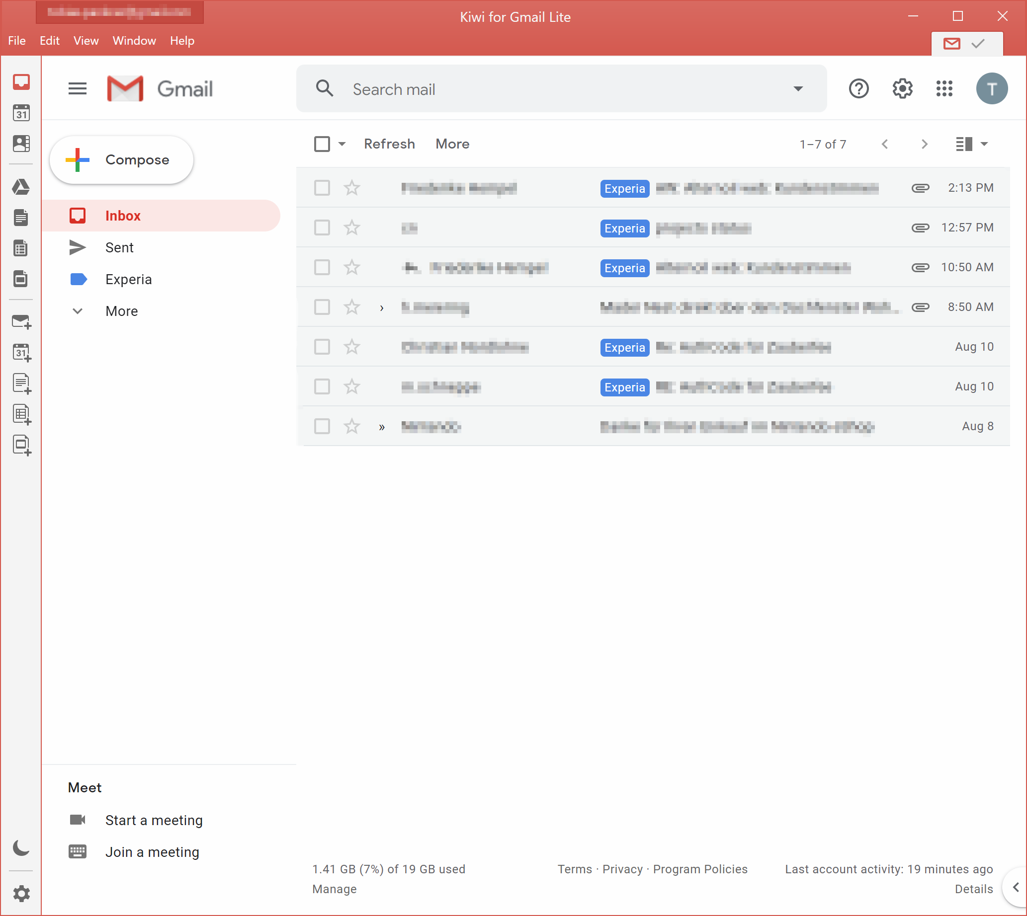 Kiwi for Gmail screenshot