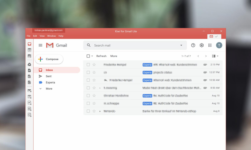 How to use Gmail as a standalone application