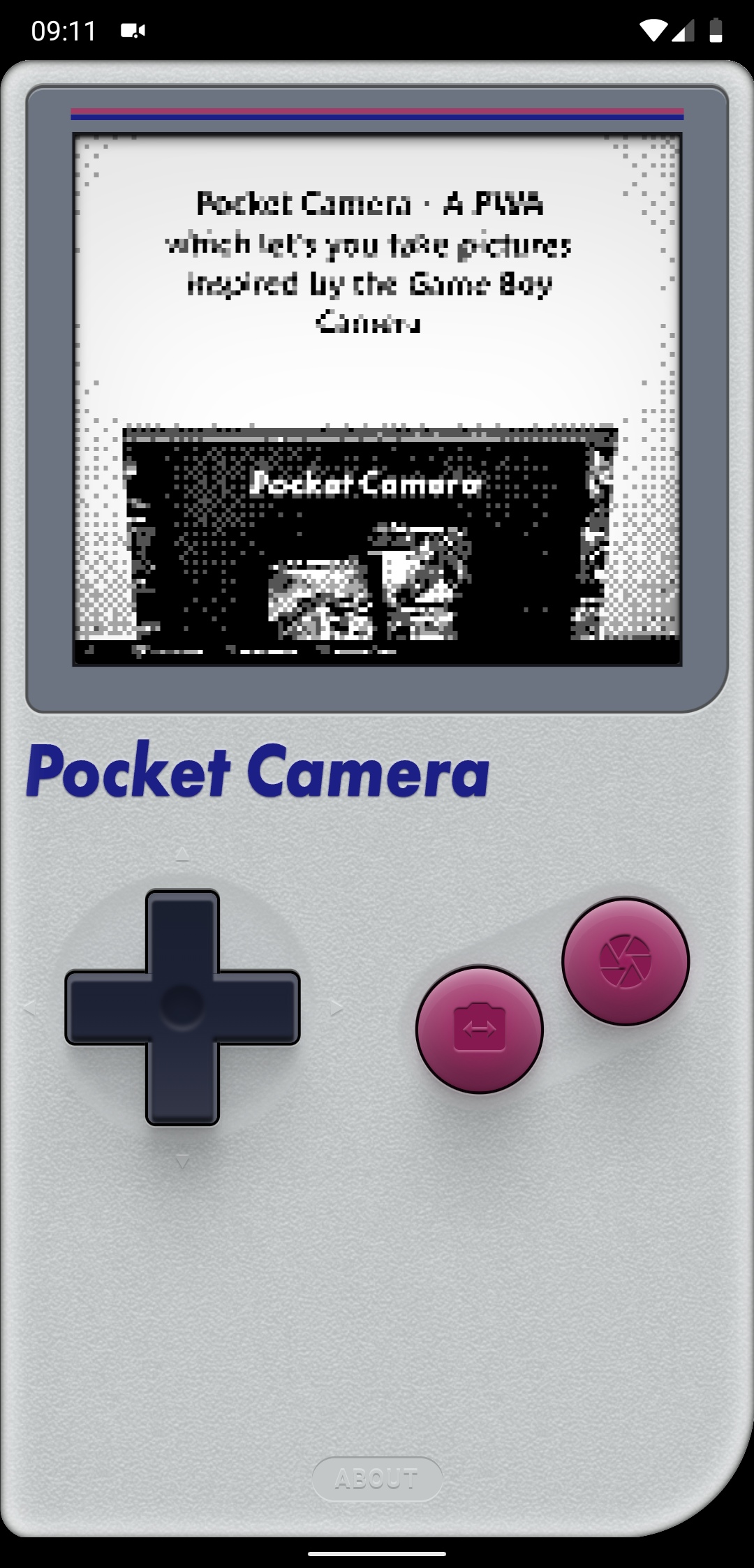 Screenshot of pocket-camera.app